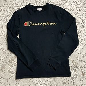 Men’s logo Champion long sleeve size small